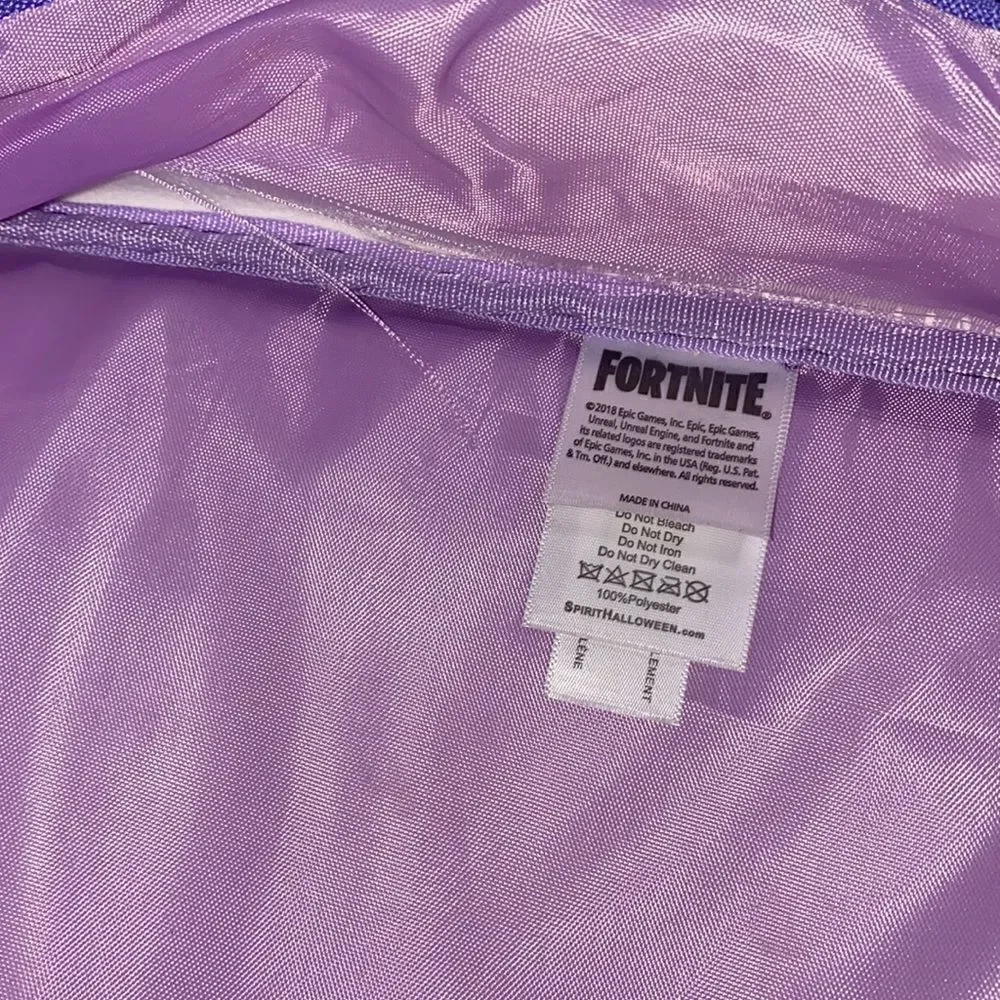 Fortnite Loot Llama Backpack Satchel Adult Girls' Boys Purple Gaming